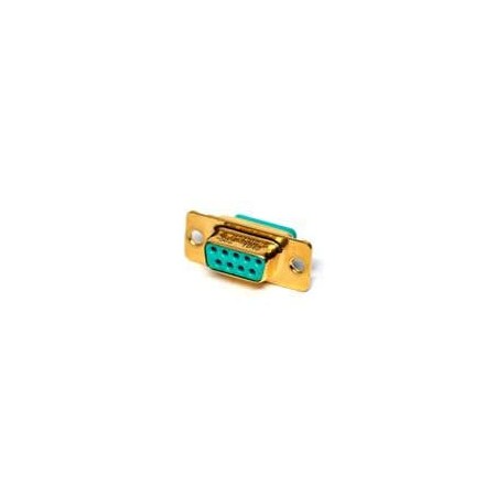 Pcd D Subminiature Connector, 9 Contact(S), Female, Crimp Terminal, Receptacle M24308/6-502
